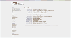 Desktop Screenshot of lostsource.com