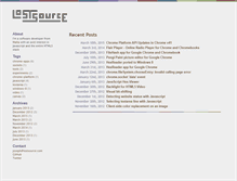Tablet Screenshot of lostsource.com